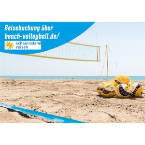Reisebuchung über beach-volleyball.de oder Schauinsland-Reisen