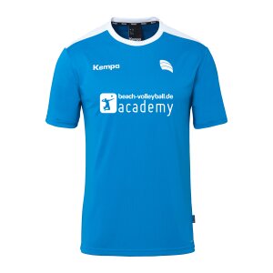 Kempa Academy Shirt Herren kempablau/weiß Academy-Druck M