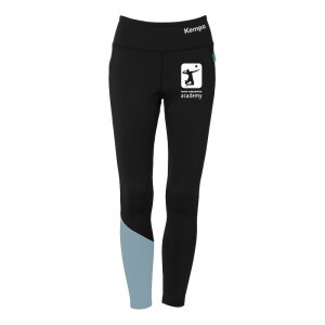 Kempa Academy Tights Damen schwarz/aqua Academy-Druck L