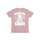 2 finger apparel "Crew" T-Shirt pink