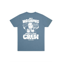 2 finger apparel "Crew" T-Shirt blau