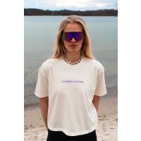 2 finger apparel "Schnelle Brille" Crop Shirt...
