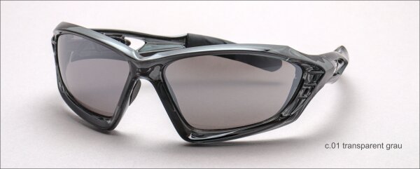 Transparent grau